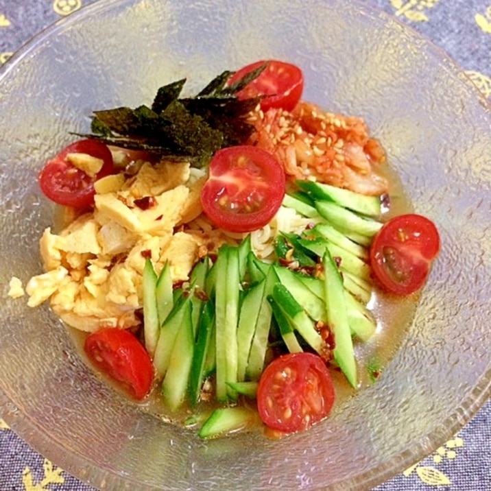 棒ラーメンで作る〜麻辣冷麺〜